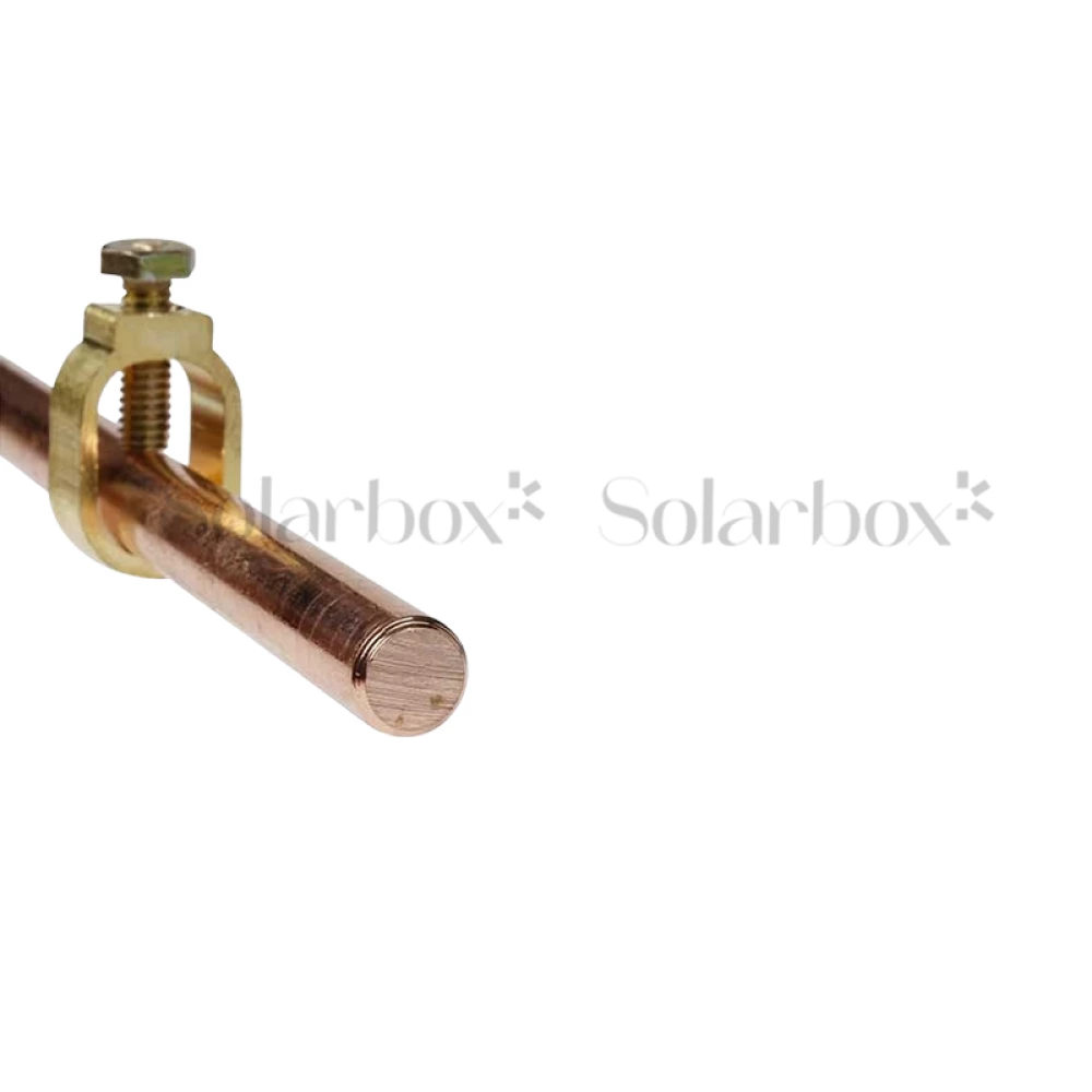 Piquet de terre+ Cosse Laiton