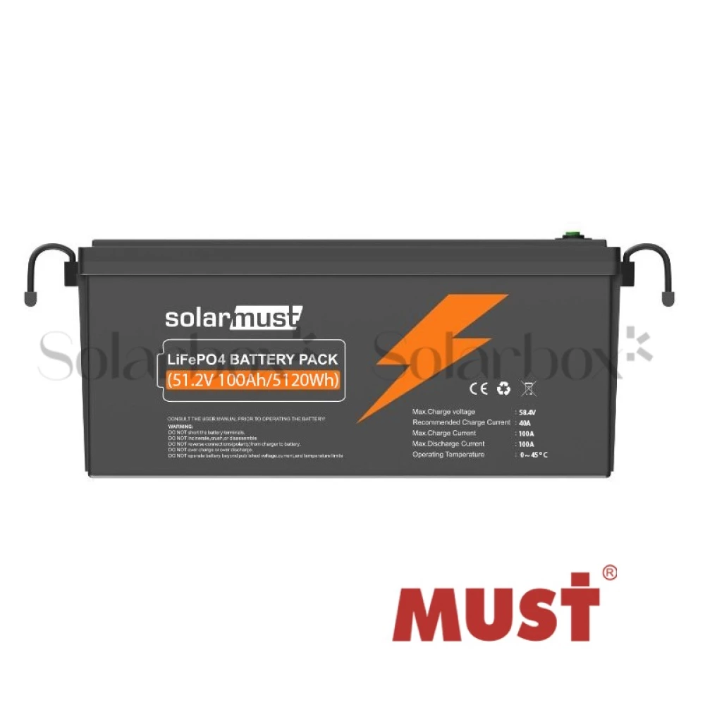 BATTERIE LITHIUM 51.2 V DC